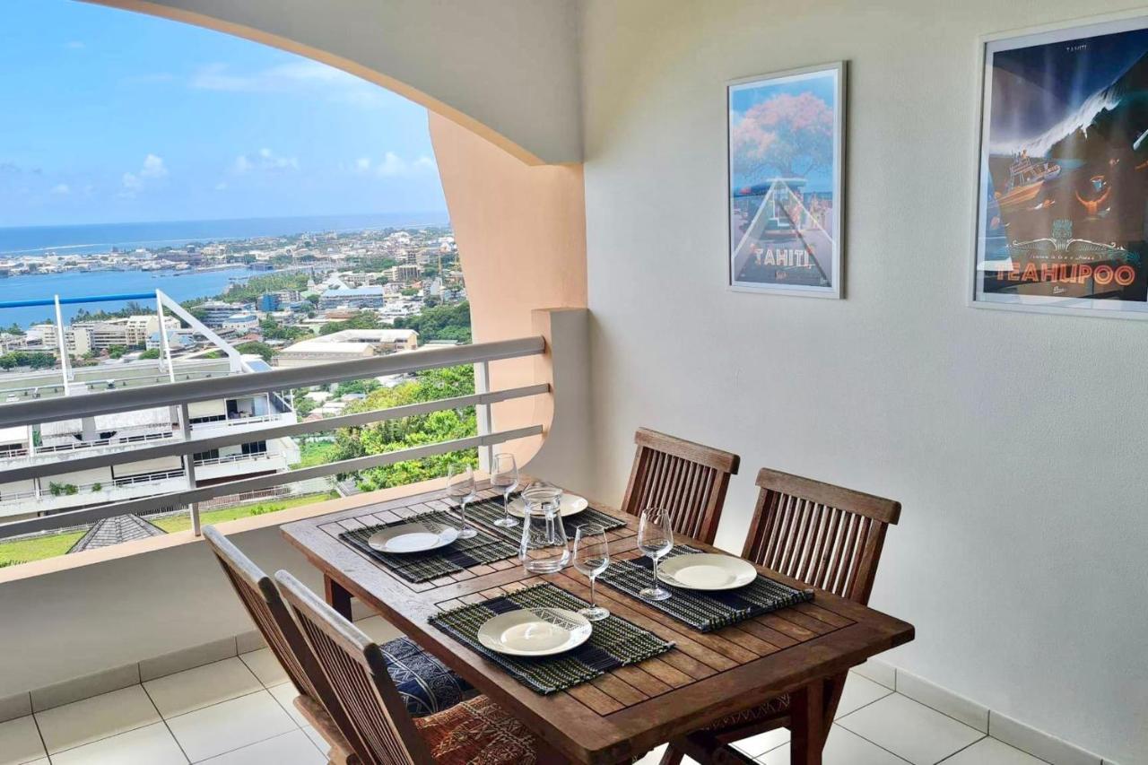 Appartement Hana Iti Breathtaking On The Ocean At The Entrance Of Papeete Papeete  Exterior photo